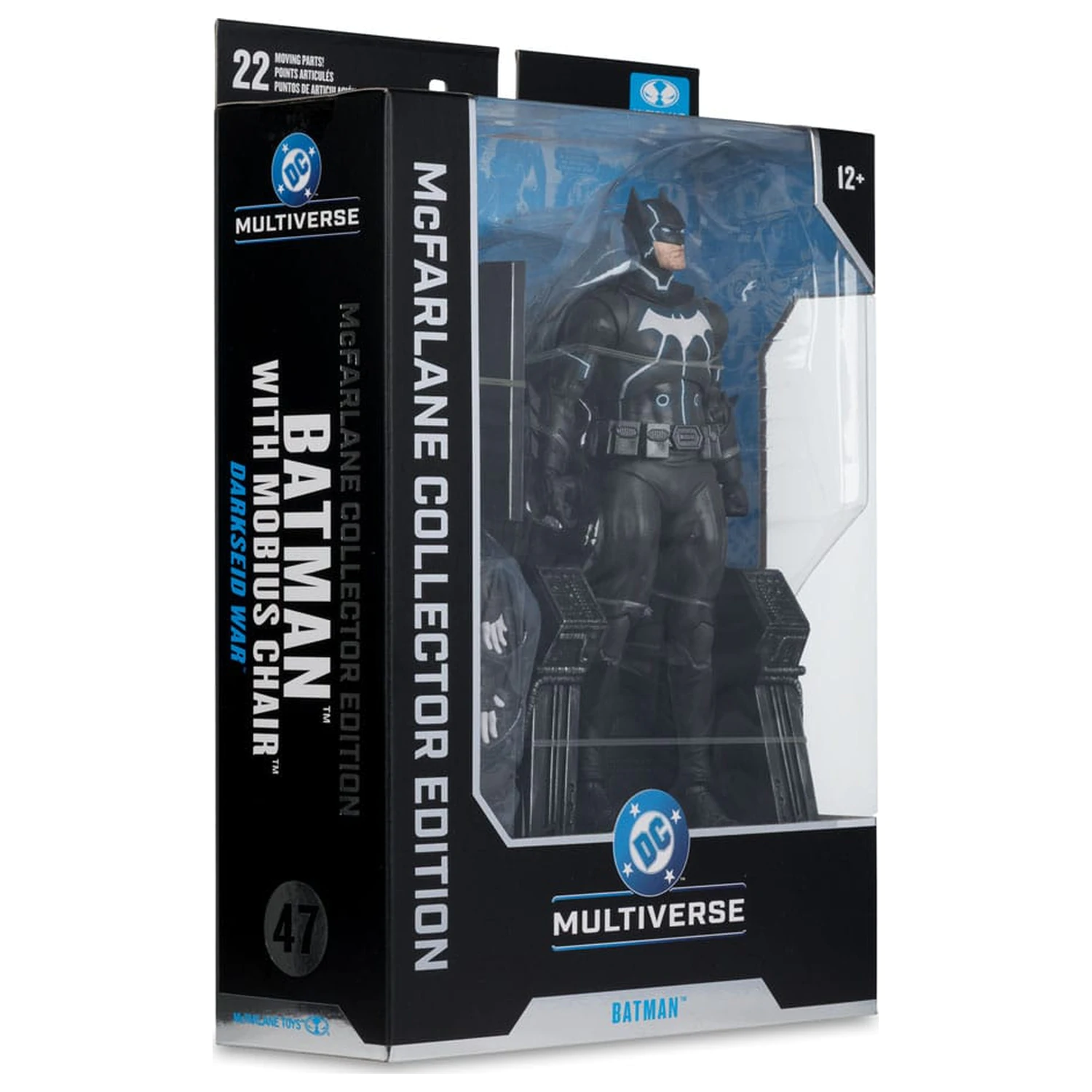 DC Multiverse McFarlane Zberateľská edícia akčná figúrka #47 Batman & Mobius Chair (Darkseid War) 18 cm produktová fotografia