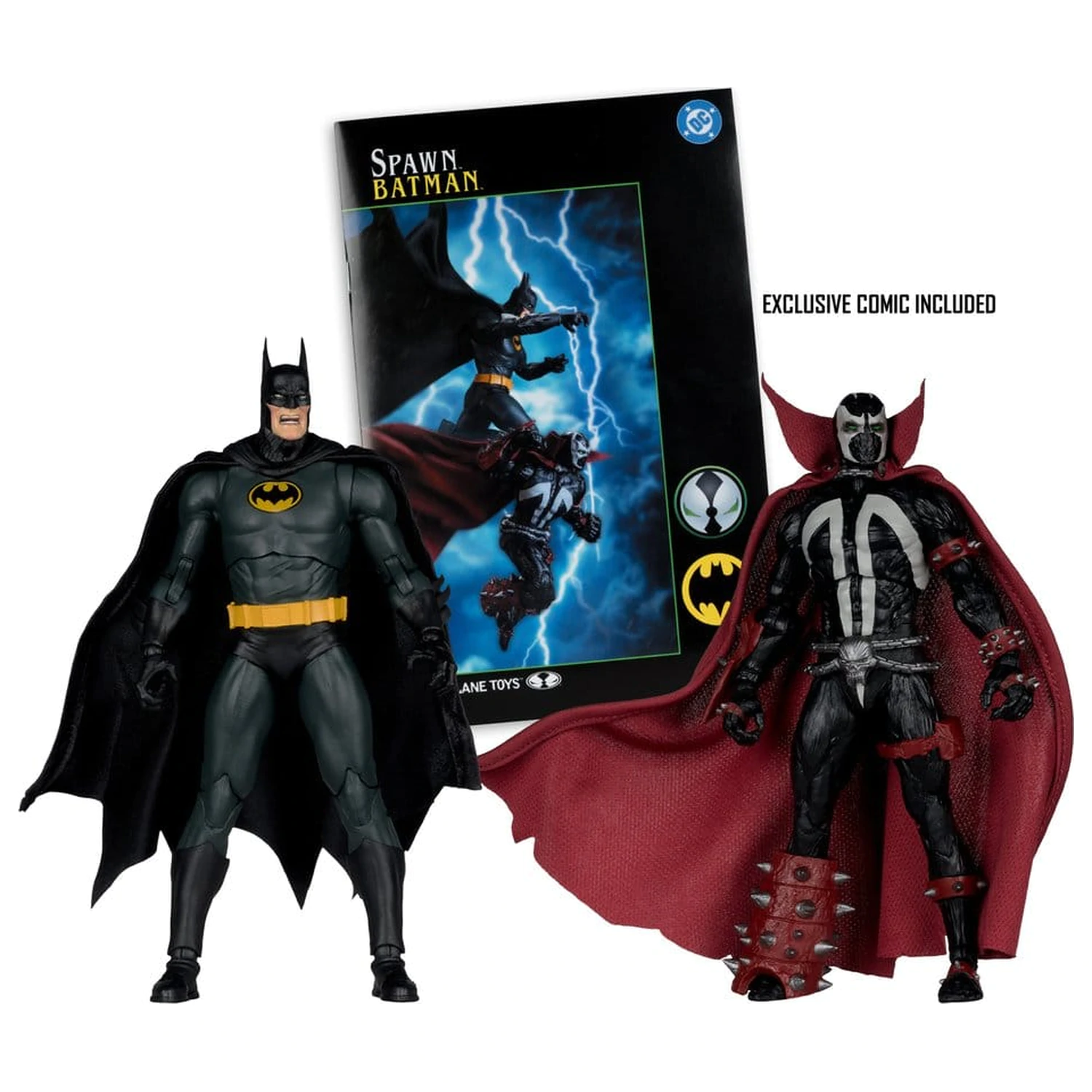 DC Multiverse McFarlane Collector Edition akčná figúrka 2-balenie Batman & Spawn (Gold Label) 18 cm produktová fotografia