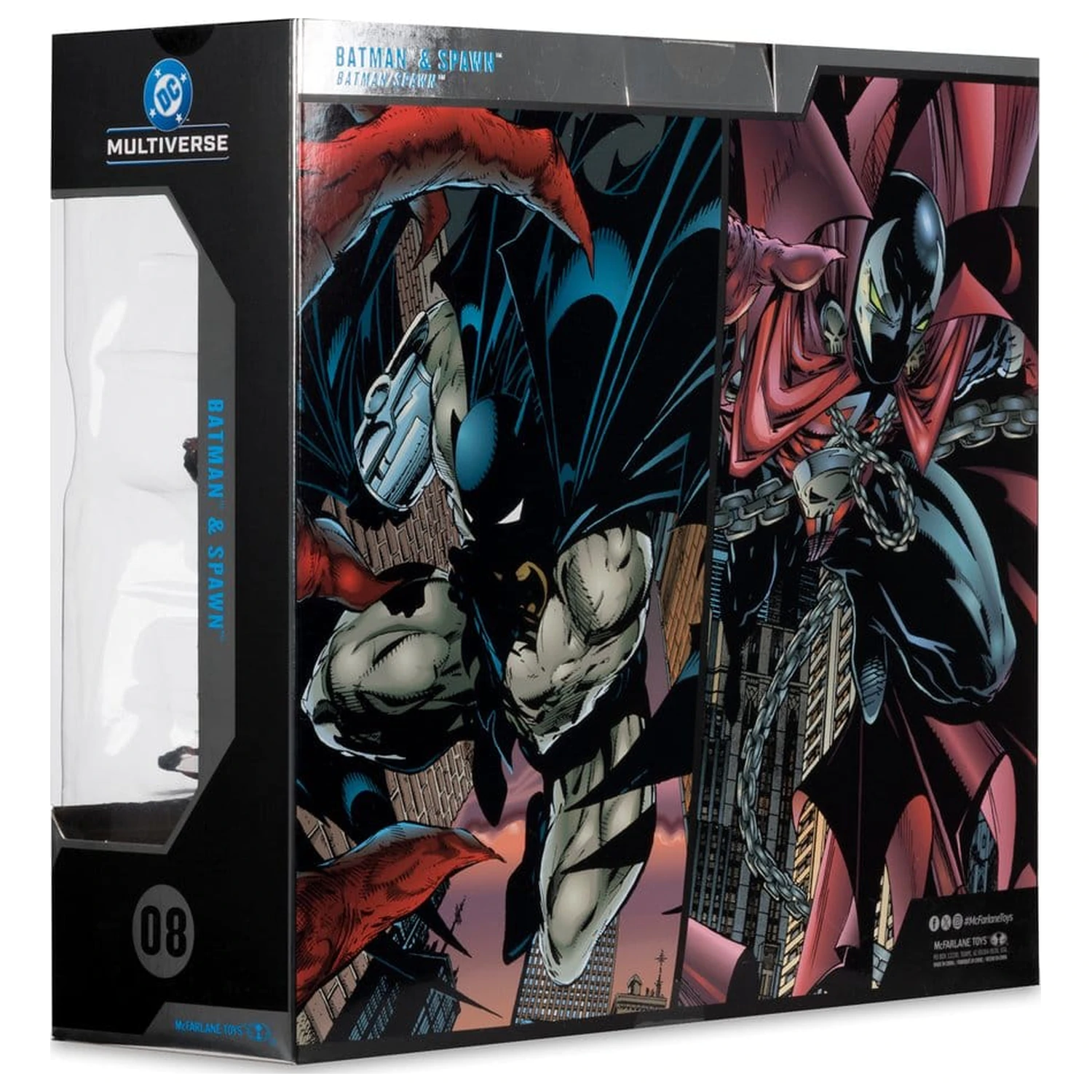 DC Multiverse McFarlane Collector Edition akčná figúrka 2-balenie Batman & Spawn (Gold Label) 18 cm produktová fotografia