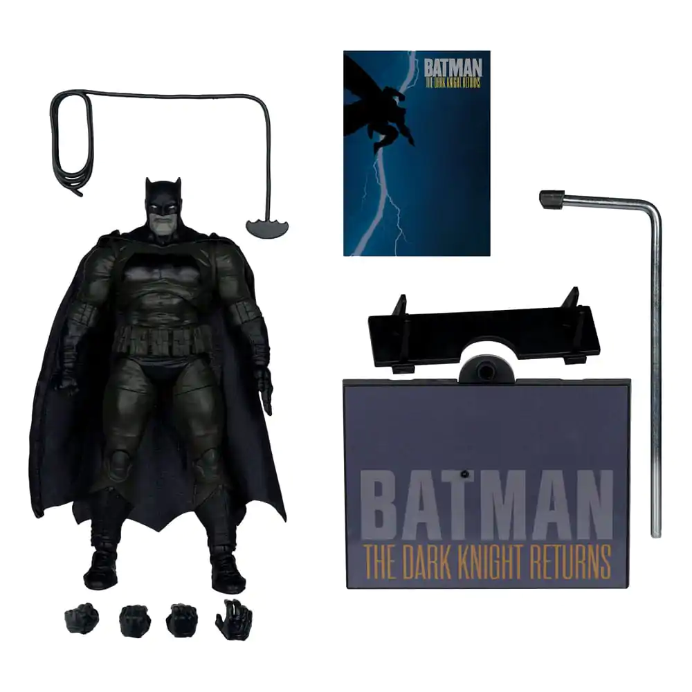 DC Multiverse McFarlane Cover Recreations Akčná Figúrka Batman (Batman: The Dark Knight Returns #1) (Gold Label) 18 cm produktová fotografia