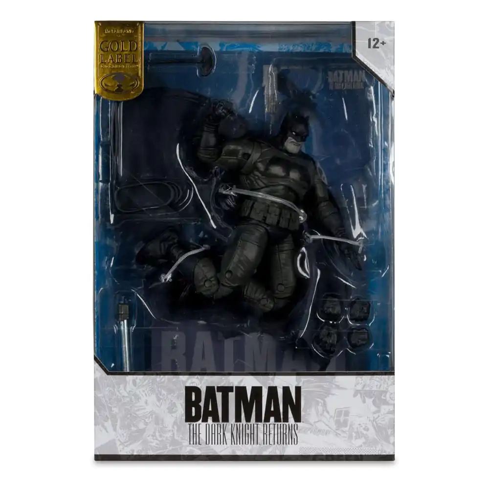 DC Multiverse McFarlane Cover Recreations Akčná Figúrka Batman (Batman: The Dark Knight Returns #1) (Gold Label) 18 cm produktová fotografia