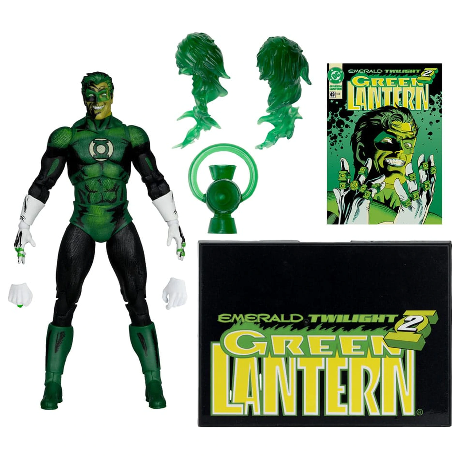 DC Multiverse McFarlane Cover Recreations Akčná figúrka Green Lantern (Emerald Twilight) (Gold Label) 18 cm produktová fotografia