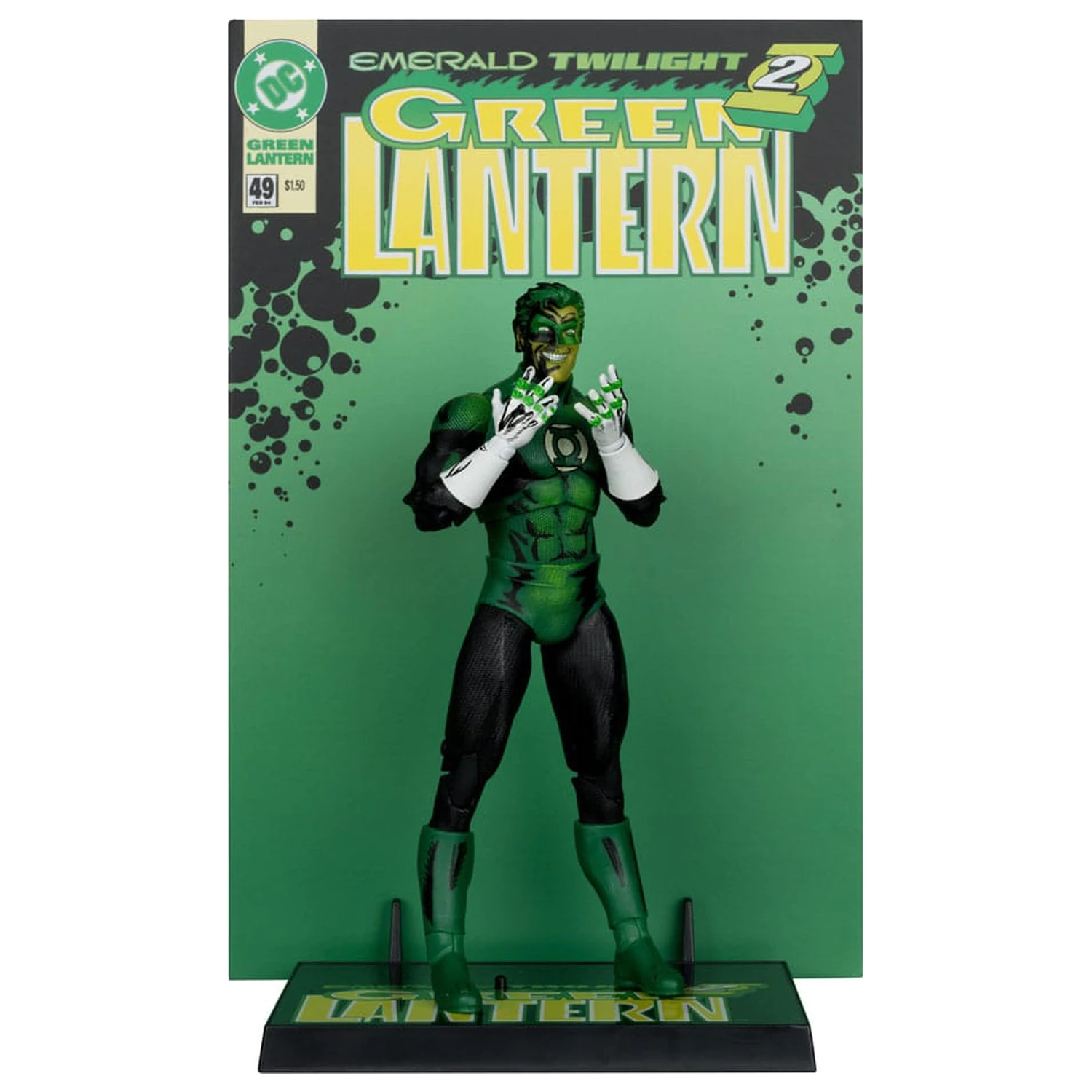 DC Multiverse McFarlane Cover Recreations Akčná figúrka Green Lantern (Emerald Twilight) (Gold Label) 18 cm produktová fotografia