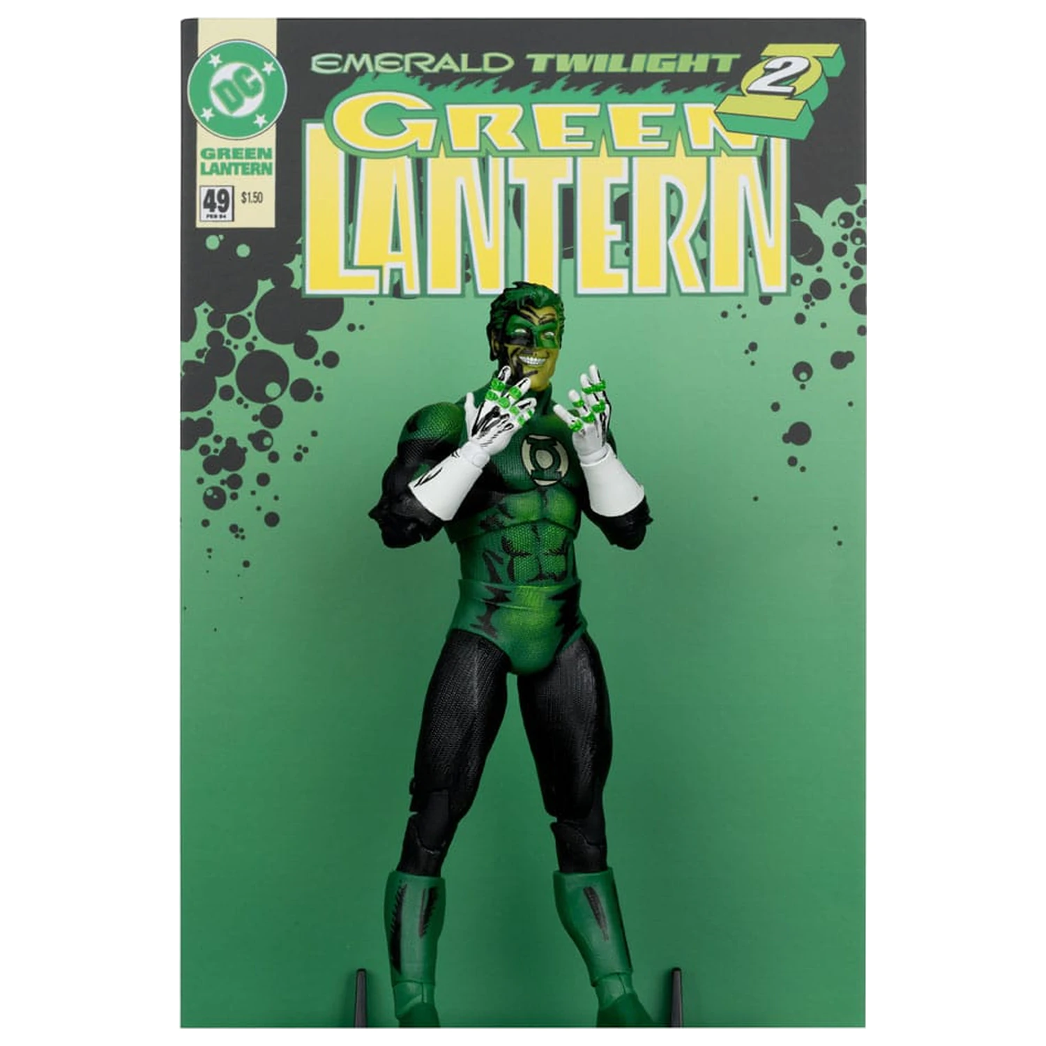 DC Multiverse McFarlane Cover Recreations Akčná figúrka Green Lantern (Emerald Twilight) (Gold Label) 18 cm produktová fotografia