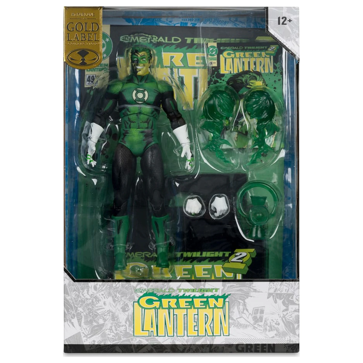 DC Multiverse McFarlane Cover Recreations Akčná figúrka Green Lantern (Emerald Twilight) (Gold Label) 18 cm produktová fotografia