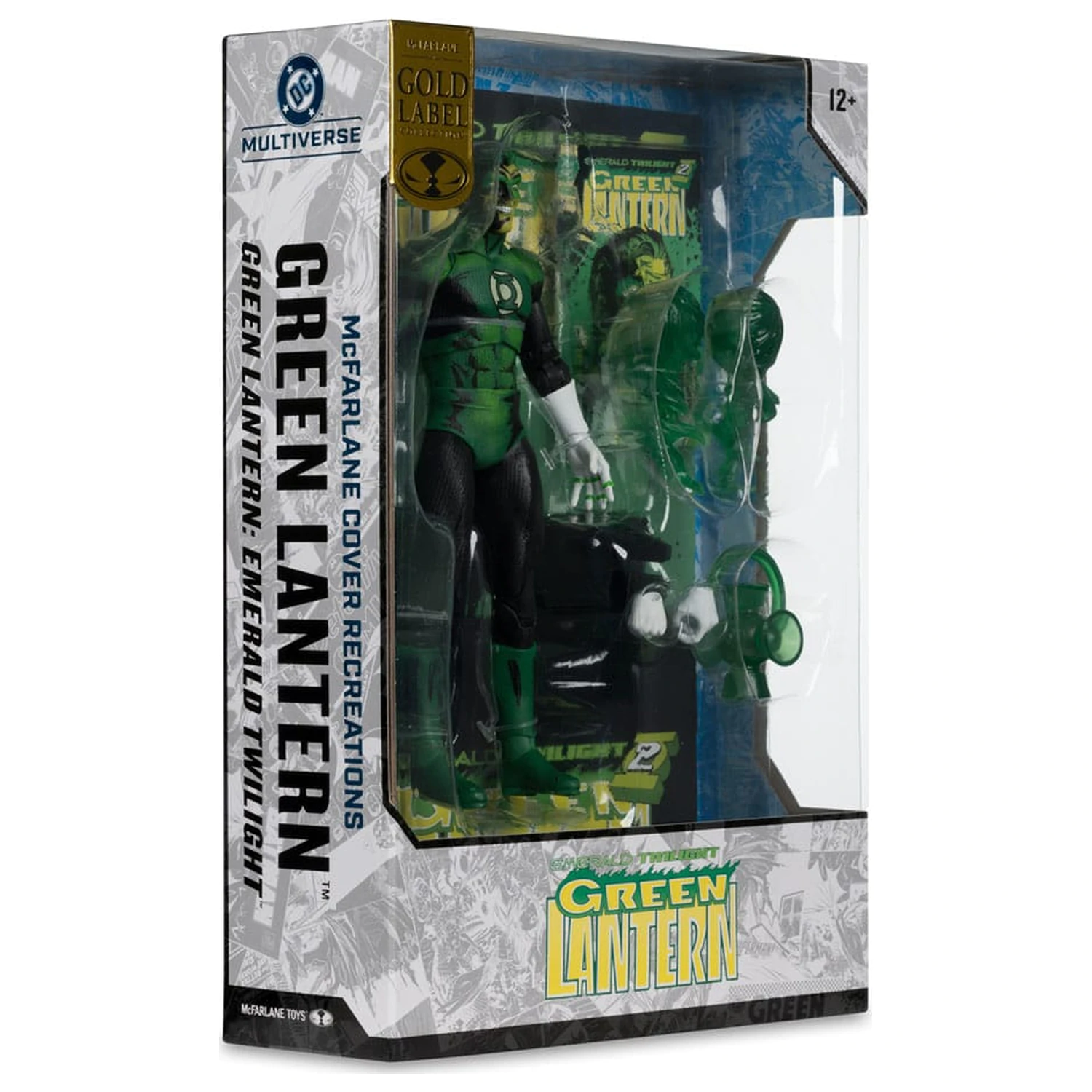 DC Multiverse McFarlane Cover Recreations Akčná figúrka Green Lantern (Emerald Twilight) (Gold Label) 18 cm produktová fotografia