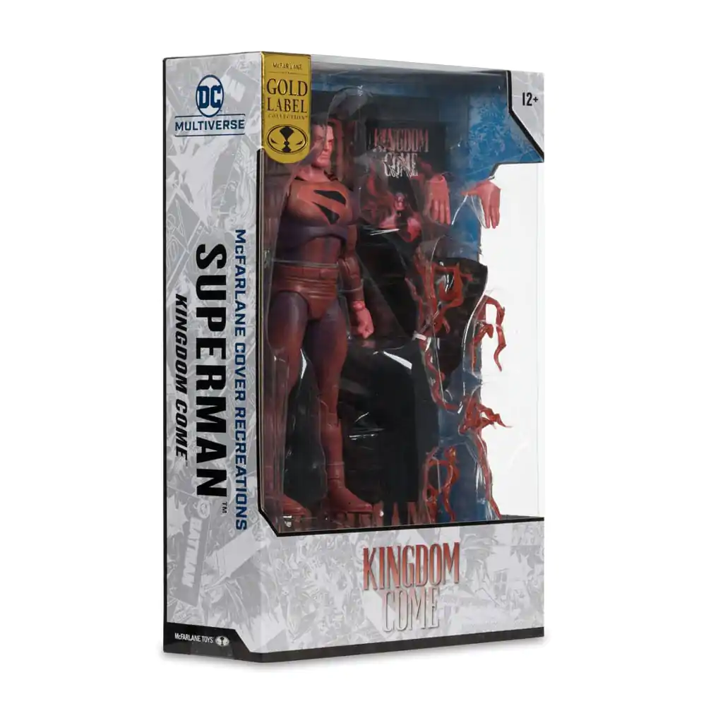 DC Multiverse McFarlane Cover Recreations akčná figúrka Superman (Kingdom Come) (Gold Label) 18 cm produktová fotografia