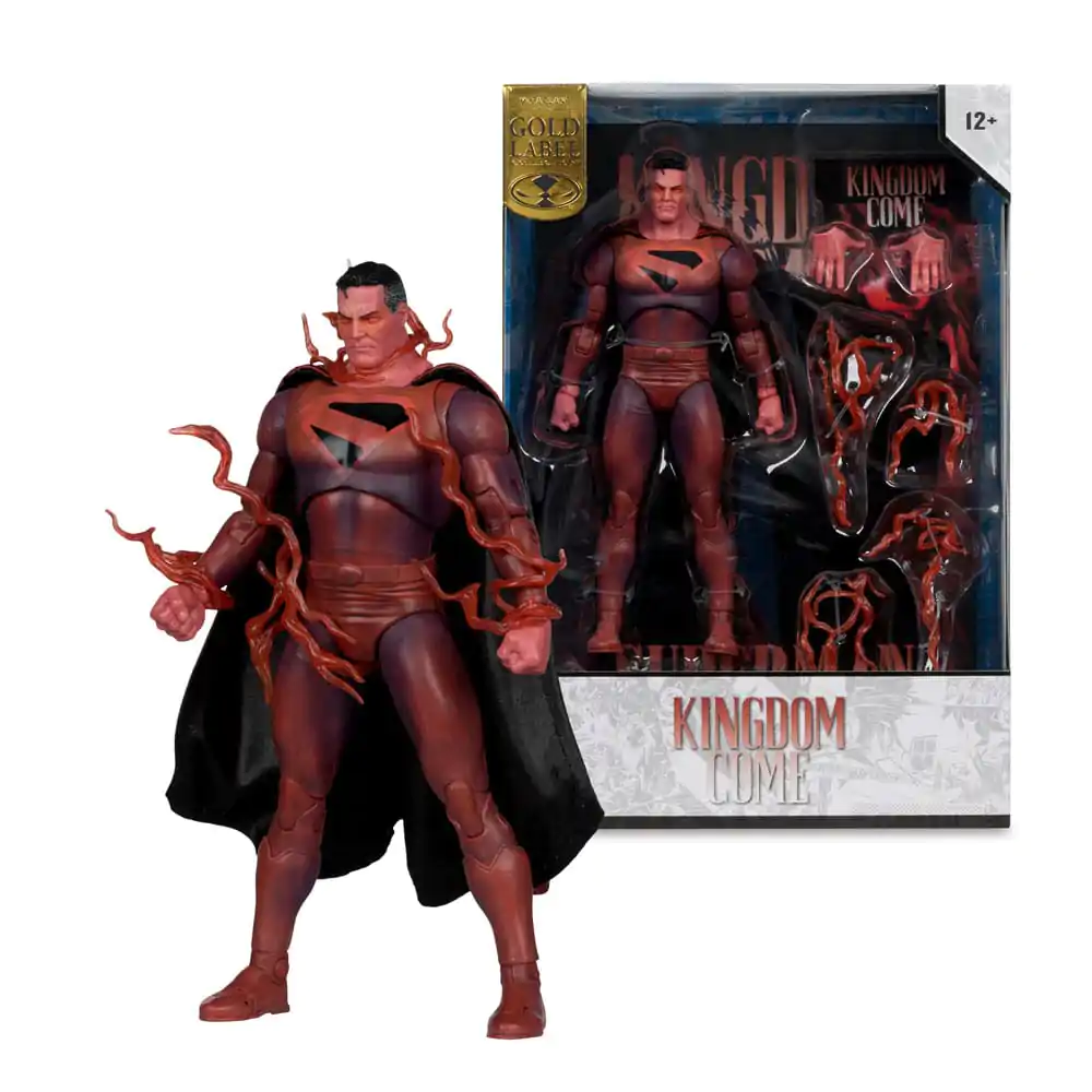 DC Multiverse McFarlane Cover Recreations akčná figúrka Superman (Kingdom Come) (Gold Label) 18 cm produktová fotografia