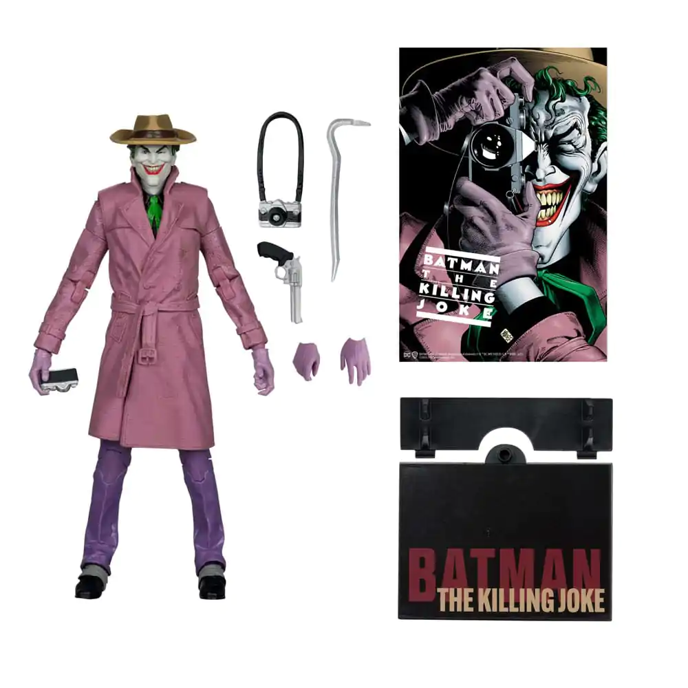 DC Multiverse McFarlane Cover Recreations Akčná figúrka The Joker (Batman: The Killing Joke) (Gold Label) 18 cm produktová fotografia