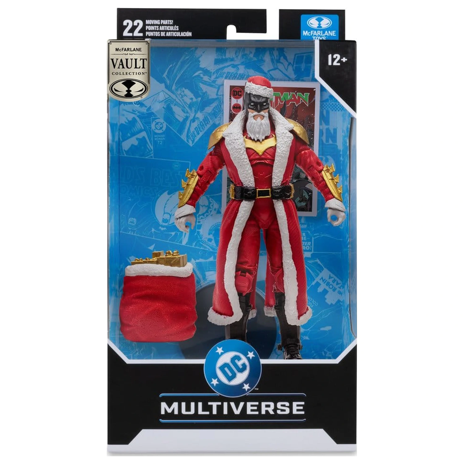 DC Multiverse McFarlane Vault Collection akčná figúrka Batman (Red Santa Suit) 18 cm produktová fotografia