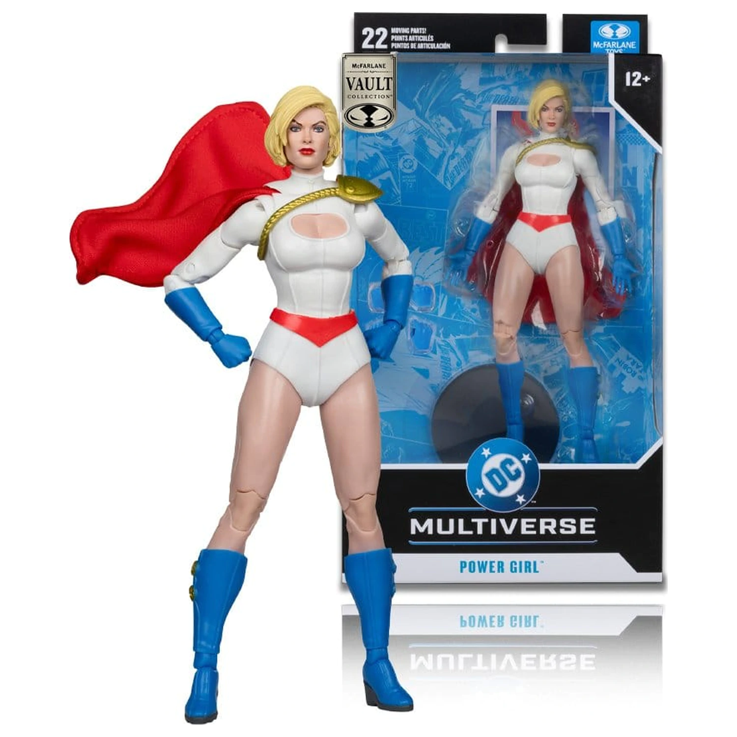 DC Multiverse McFarlane Vault Collection akčná figúrka Power Girl 18 cm produktová fotografia