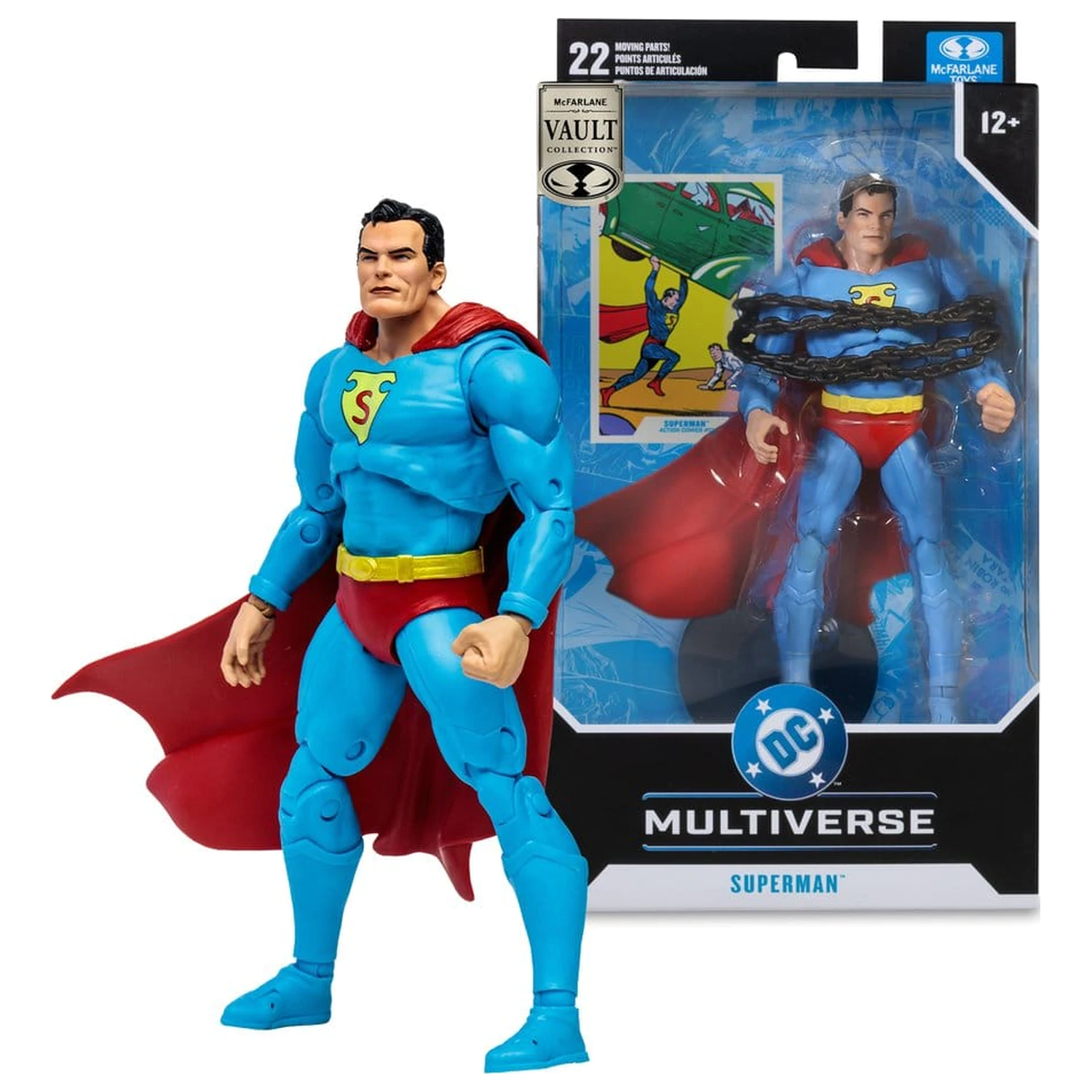 DC Multiverse McFarlane Vault Collection akčná figúrka Superman (Action Comics) 18 cm produktová fotografia