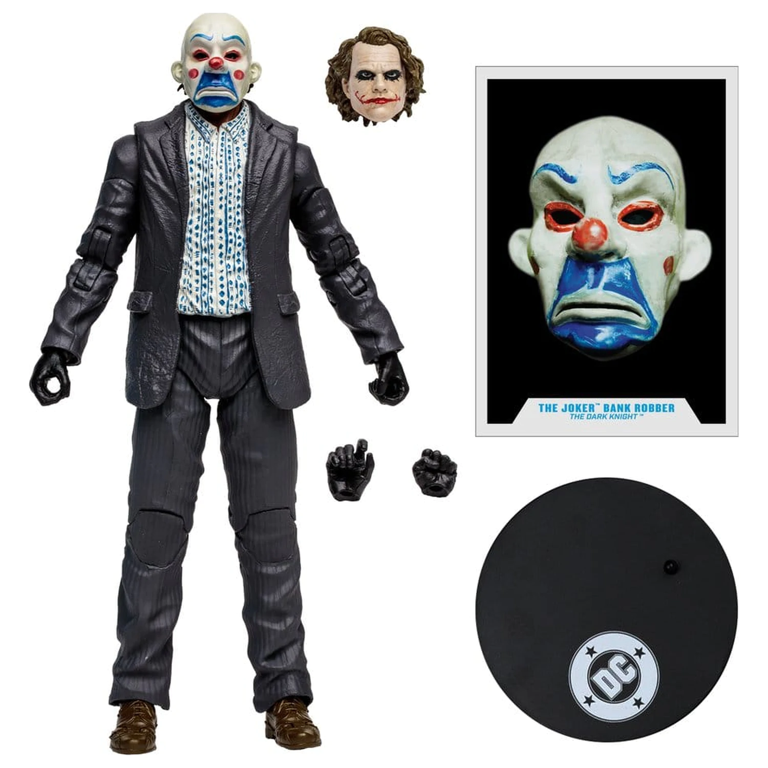 DC Multiverse McFarlane Vault Collection akčná figúrka The Joker (Bank Robber) (The Dark Knight) 18 cm produktová fotografia