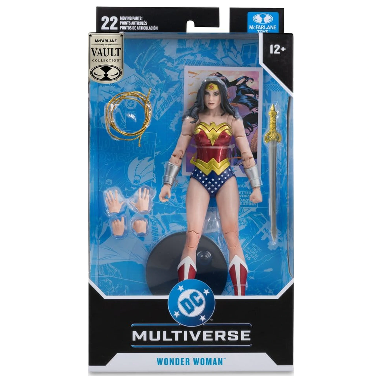 DC Multiverse McFarlane Vault Collection akčná figúrka Wonder Woman (Classic) 18 cm produktová fotografia