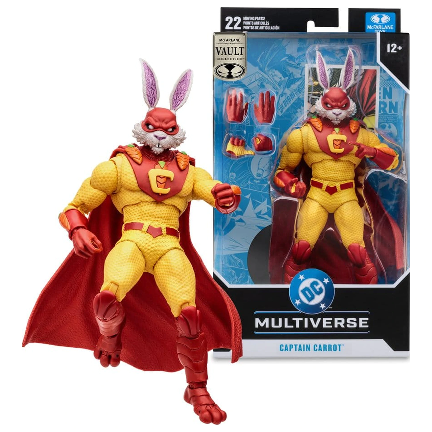 DC Multiverse McFarlane Vault Collection akčná figúrka Captain Carrot (Justice League Incarnate) 18 cm produktová fotografia