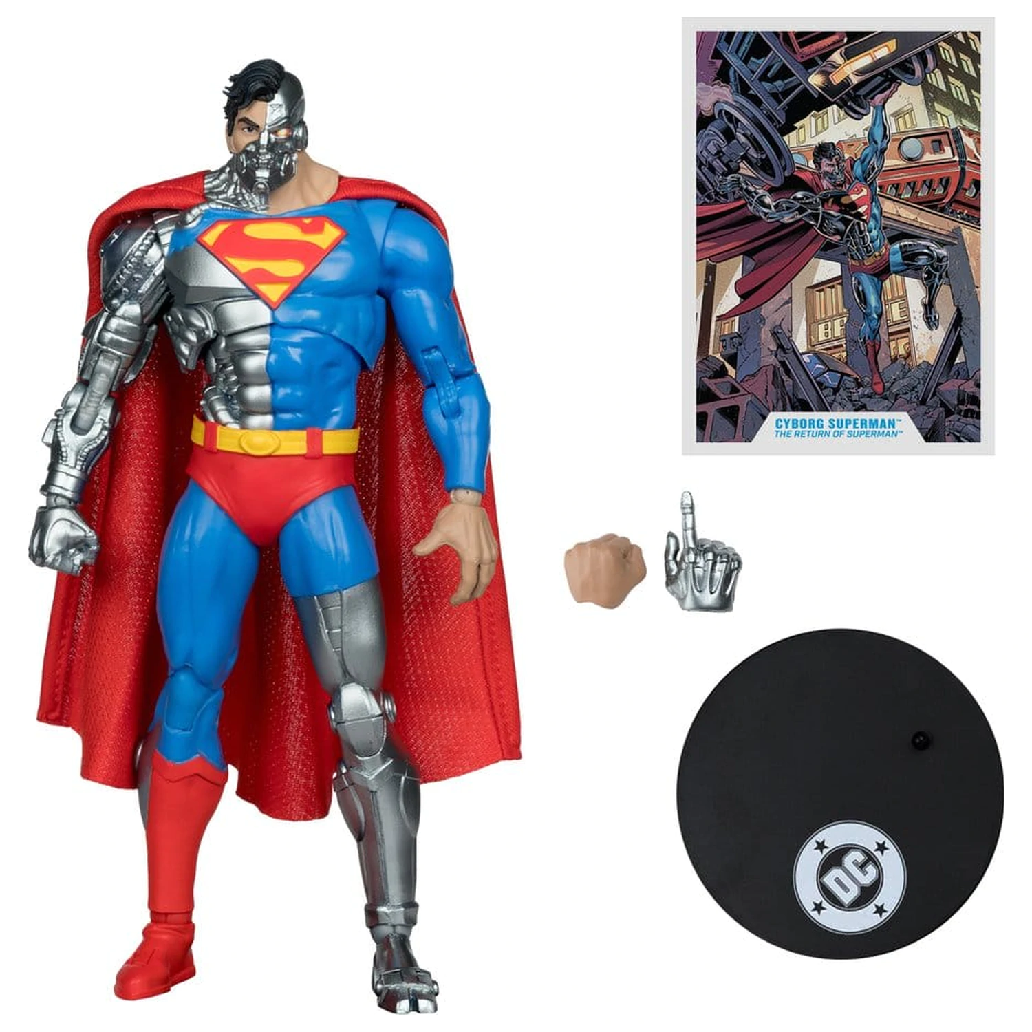 DC Multiverse McFarlane Vault Collection akčná figúrka Cyborg Superman (Revenge of the Green Lanterns) 18 cm produktová fotografia