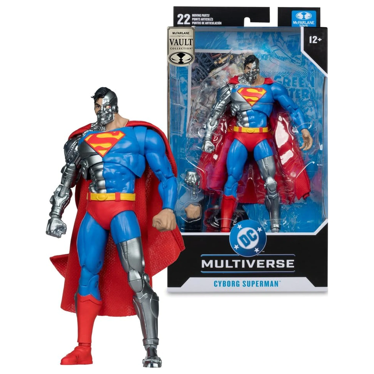 DC Multiverse McFarlane Vault Collection akčná figúrka Cyborg Superman (Revenge of the Green Lanterns) 18 cm produktová fotografia