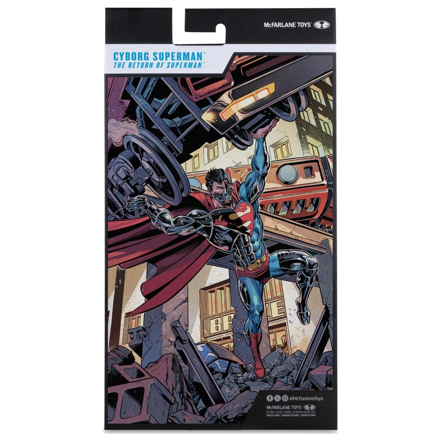 DC Multiverse McFarlane Vault Collection akčná figúrka Cyborg Superman (Revenge of the Green Lanterns) 18 cm produktová fotografia