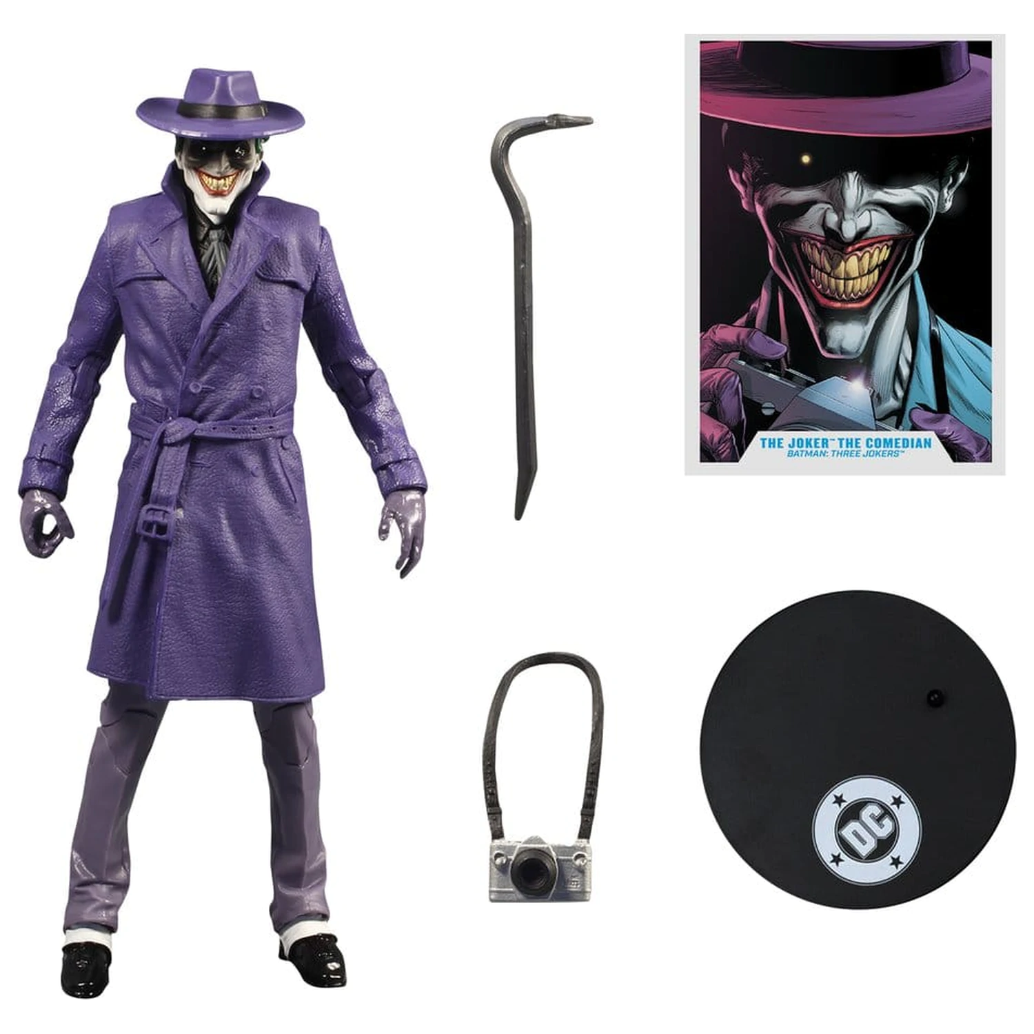 DC Multiverse McFarlane Vault Collection akčná figúrka The Joker (The Comedian) (Batman: Three Jokers) 18 cm produktová fotografia
