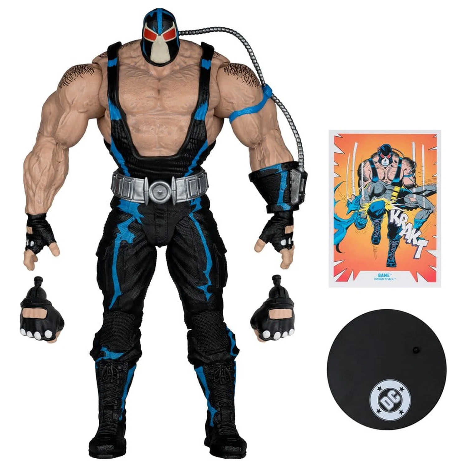 DC Multiverse Mega Akčná figúrka Bane (Knightfall) (Gold Label) 24 cm produktová fotografia
