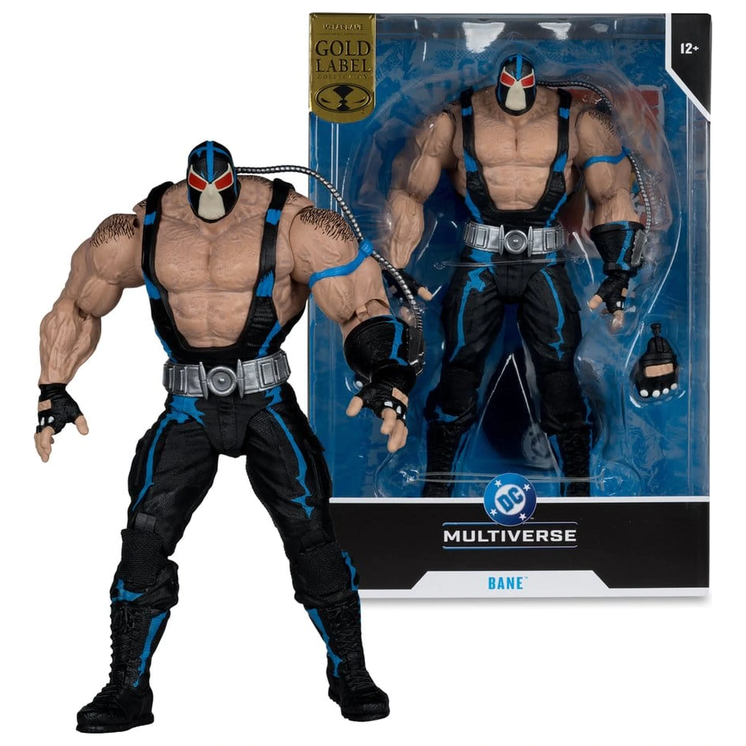 DC Multiverse Mega Akčná figúrka Bane (Knightfall) (Gold Label) 24 cm produktová fotografia