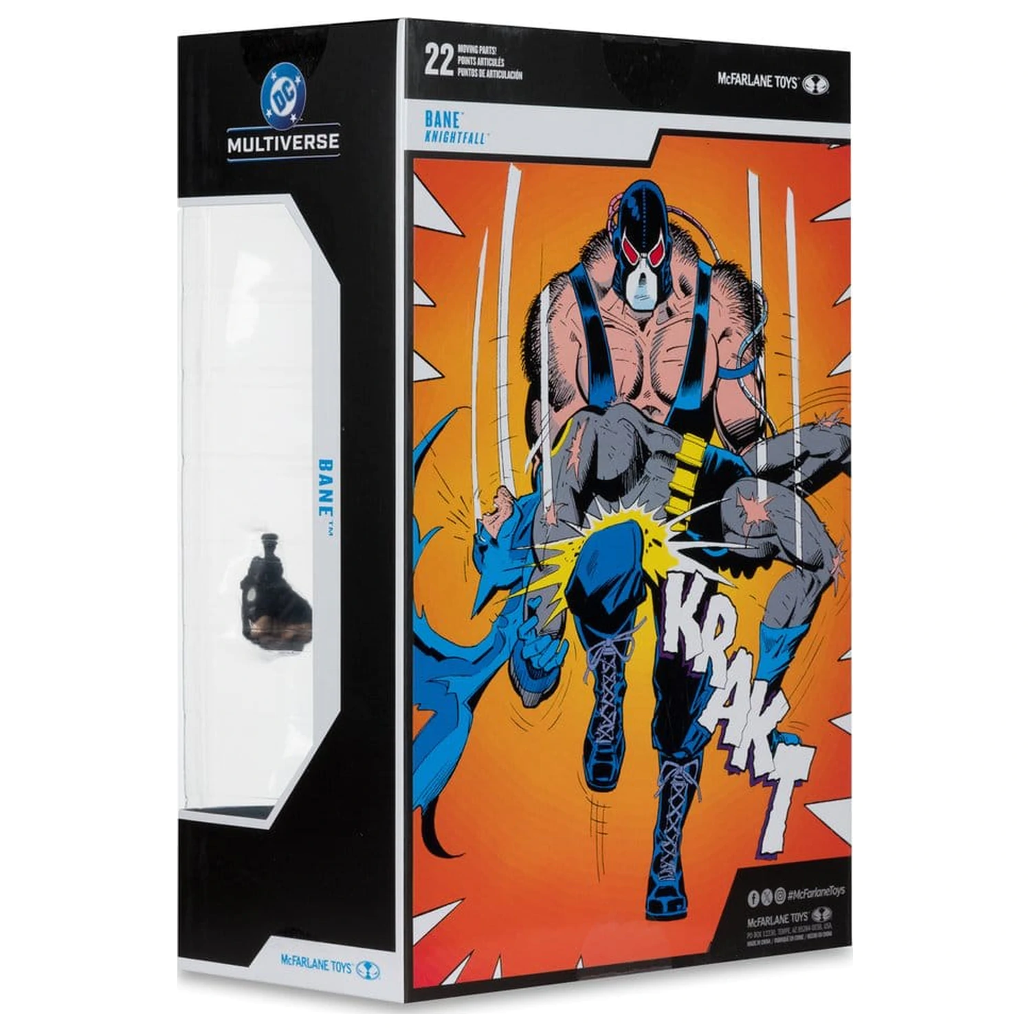 DC Multiverse Mega Akčná figúrka Bane (Knightfall) (Gold Label) 24 cm produktová fotografia