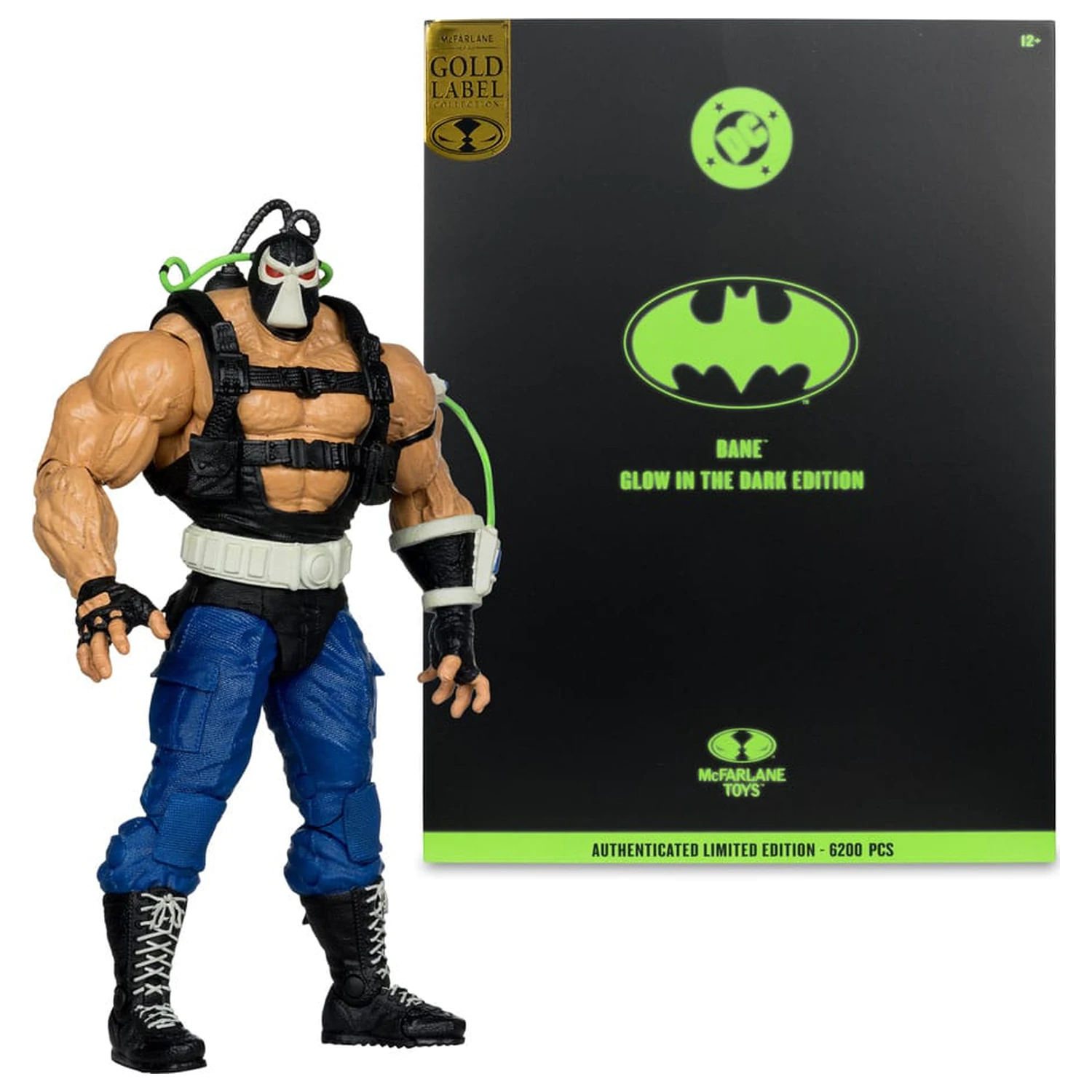 DC Multiverse Mega Akčná figúrka Bane (Glow in the Dark) (Gold Label) 25 cm produktová fotografia