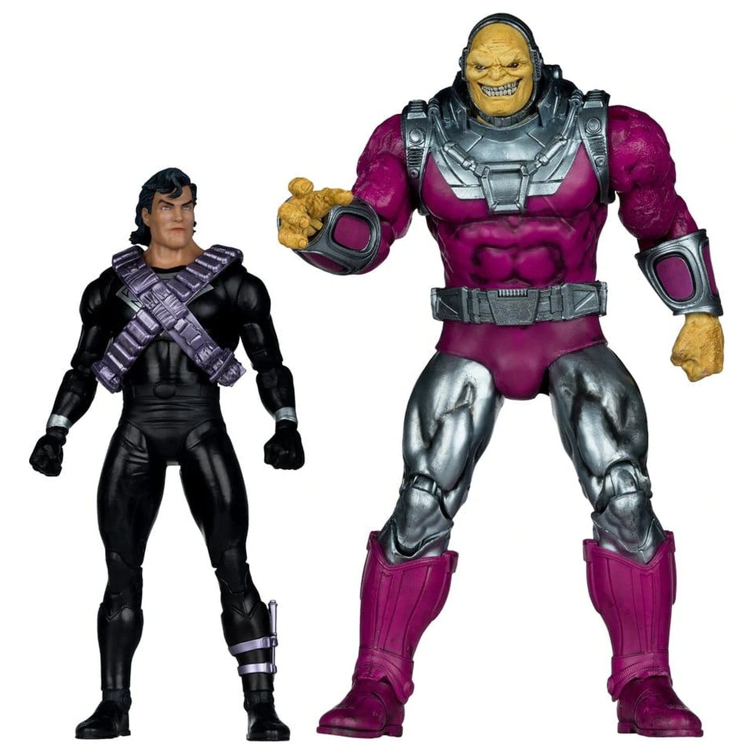 DC Multiverse Megafig akčná figúrka 2-balenie Mongul vs Superman (Return of Superman) produktová fotografia