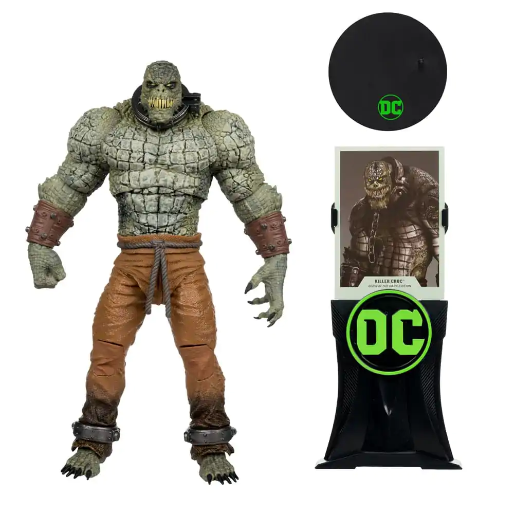 DC Multiverse Megafig Akčná figúrka Killer Croc (GITD) (Gold Label) 30 cm produktová fotografia