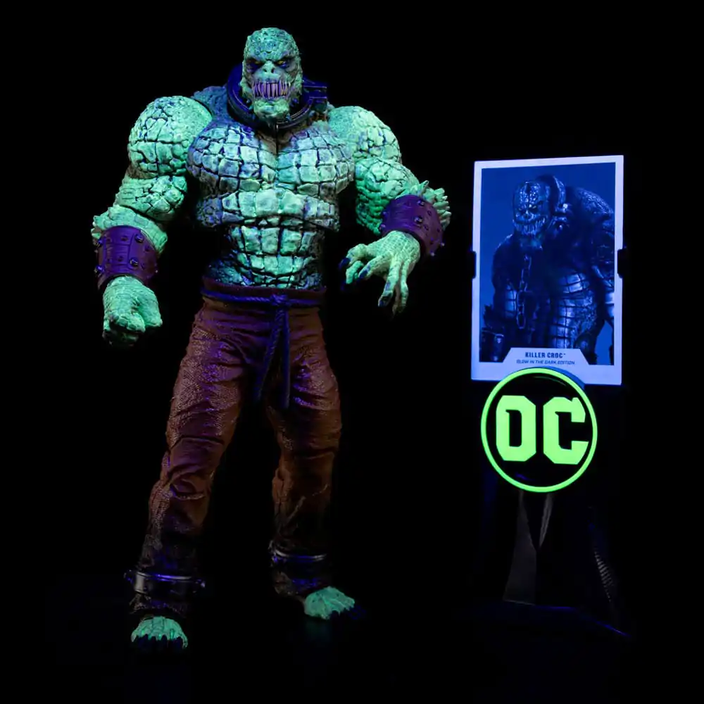 DC Multiverse Megafig Akčná figúrka Killer Croc (GITD) (Gold Label) 30 cm produktová fotografia