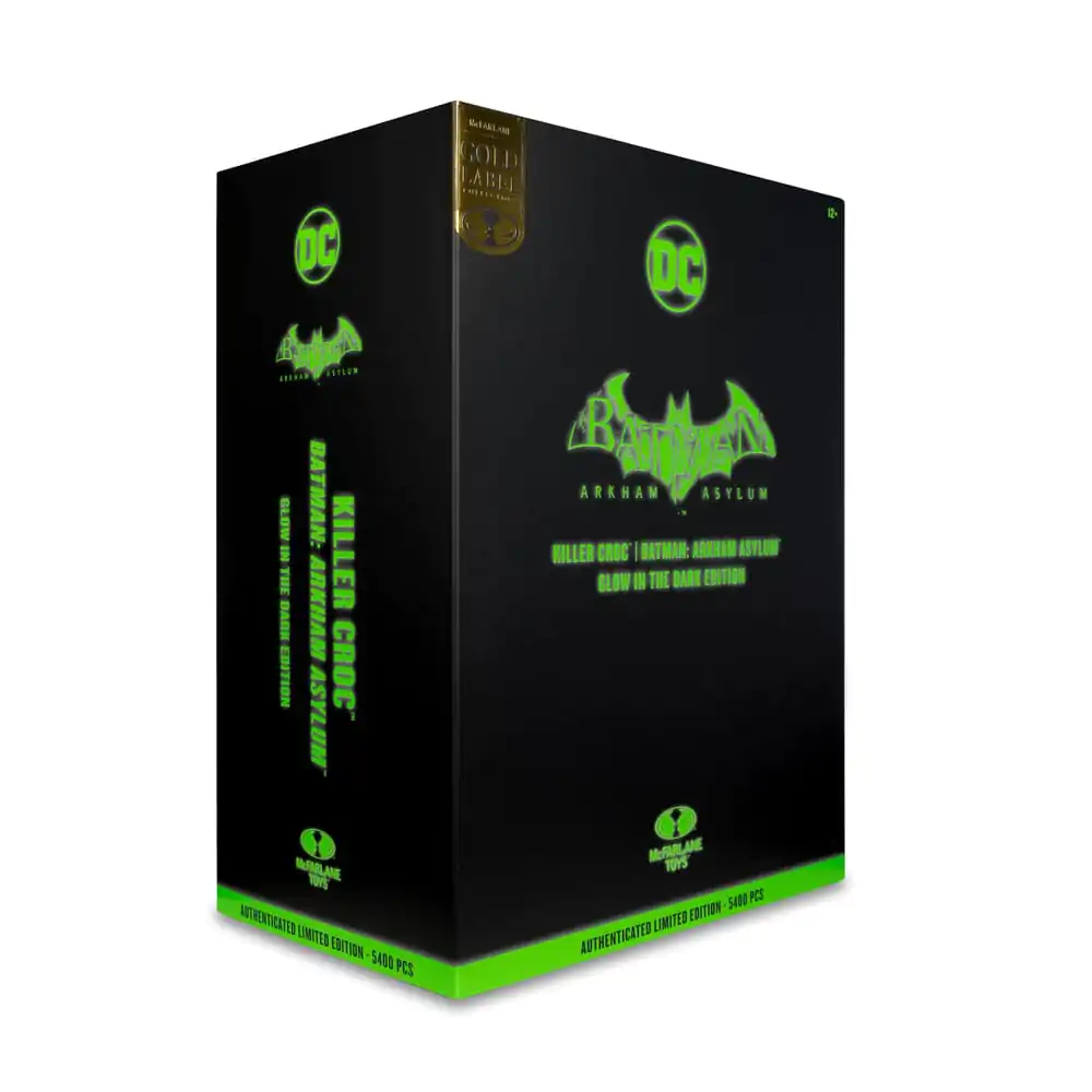 DC Multiverse Megafig Akčná figúrka Killer Croc (GITD) (Gold Label) 30 cm produktová fotografia