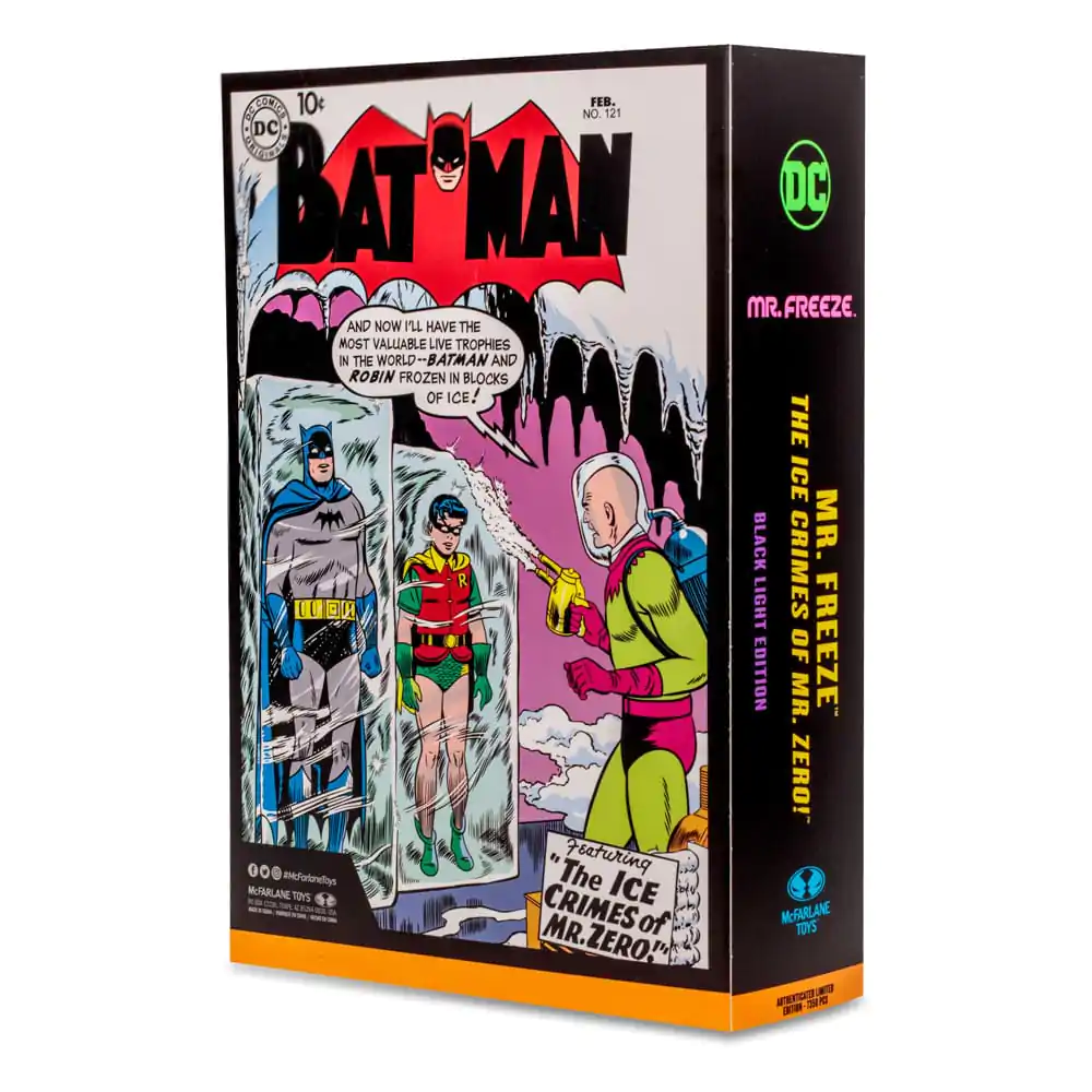 DC Multiverse Akčná figúrka Mr. Freeze (Black Light) (Gold Label) 18 cm produktová fotografia