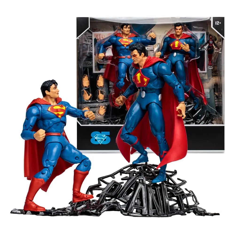 DC Multiverse Multipack Akčná Figúrka Superman vs Superman of Earth-3 (Gold Label) 18 cm produktová fotografia