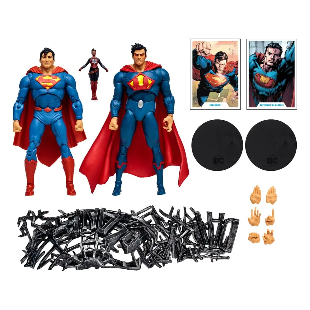 DC Multiverse Multipack Akčná Figúrka Superman vs Superman of Earth-3 (Gold Label) 18 cm produktová fotografia