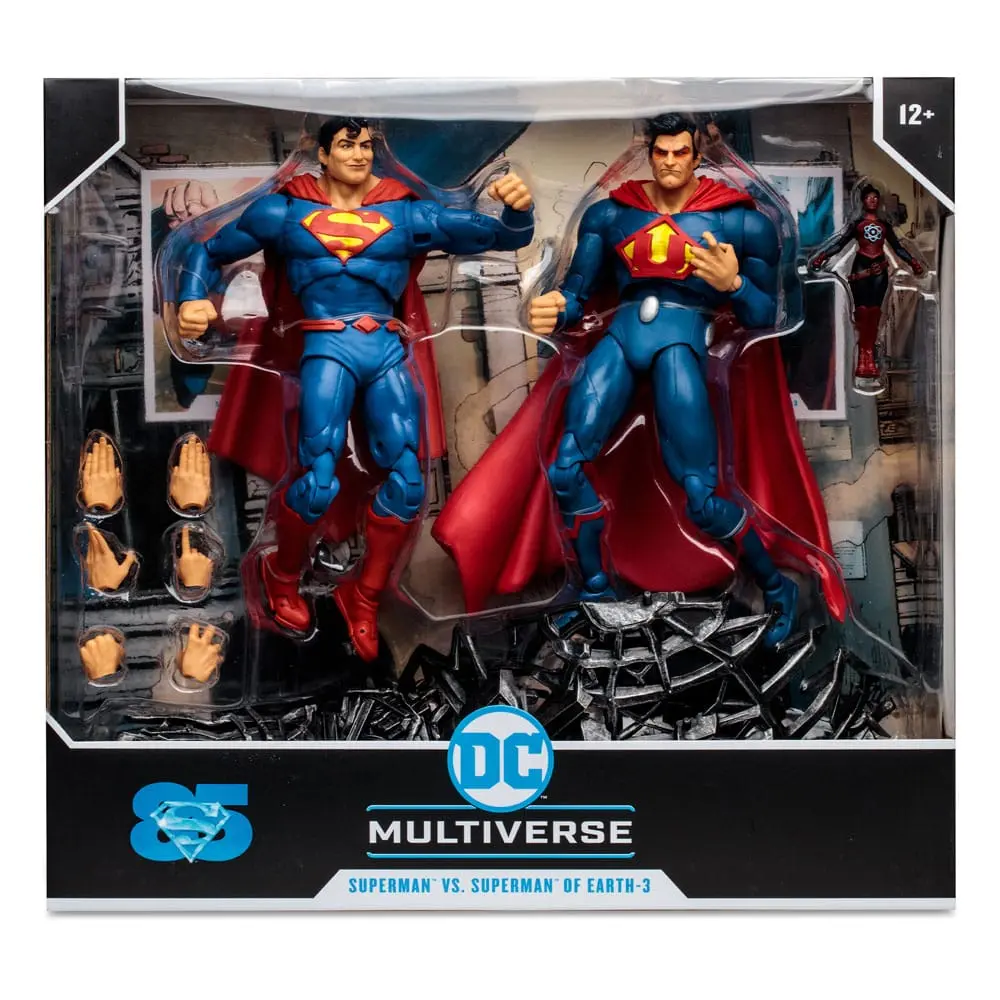 DC Multiverse Multipack Akčná Figúrka Superman vs Superman of Earth-3 (Gold Label) 18 cm produktová fotografia