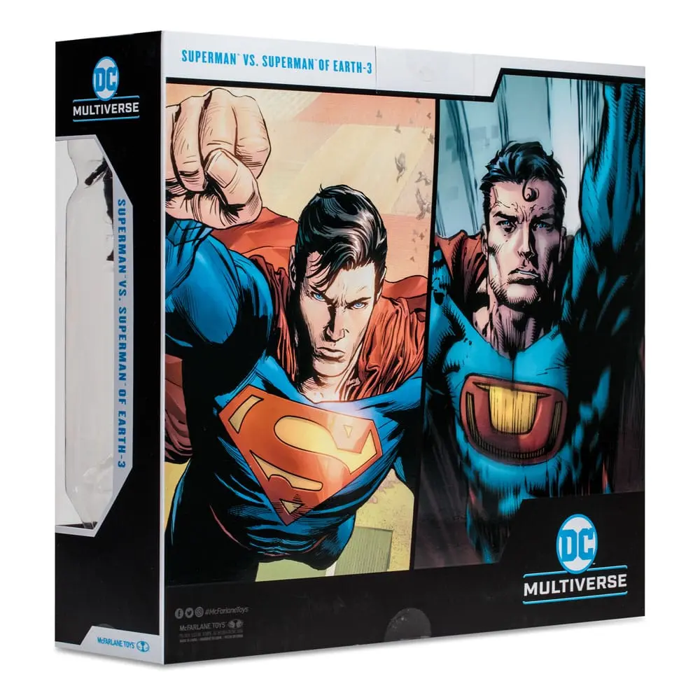 DC Multiverse Multipack Akčná Figúrka Superman vs Superman of Earth-3 (Gold Label) 18 cm produktová fotografia