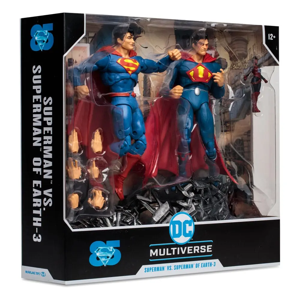 DC Multiverse Multipack Akčná Figúrka Superman vs Superman of Earth-3 (Gold Label) 18 cm produktová fotografia