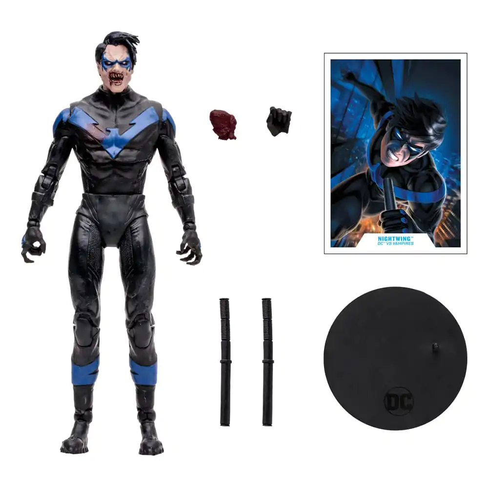 Akčná figúrka DC Multiverse Nightwing (DC Vs Vampires) (Gold Label) 18 cm produktová fotografia