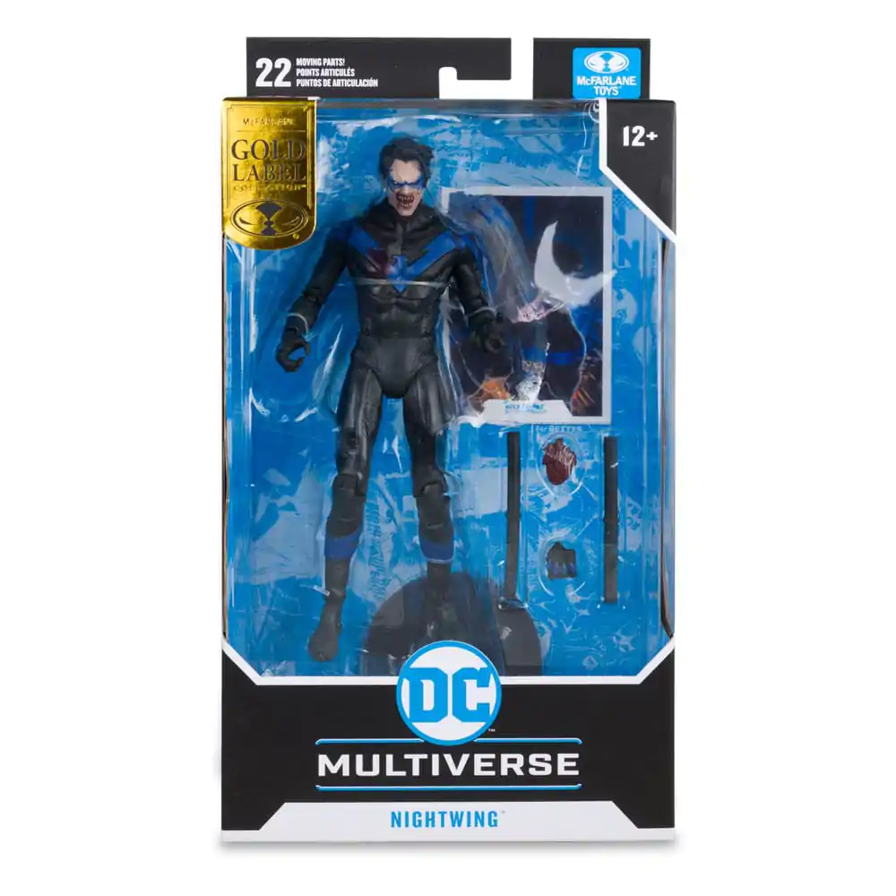 Akčná figúrka DC Multiverse Nightwing (DC Vs Vampires) (Gold Label) 18 cm produktová fotografia