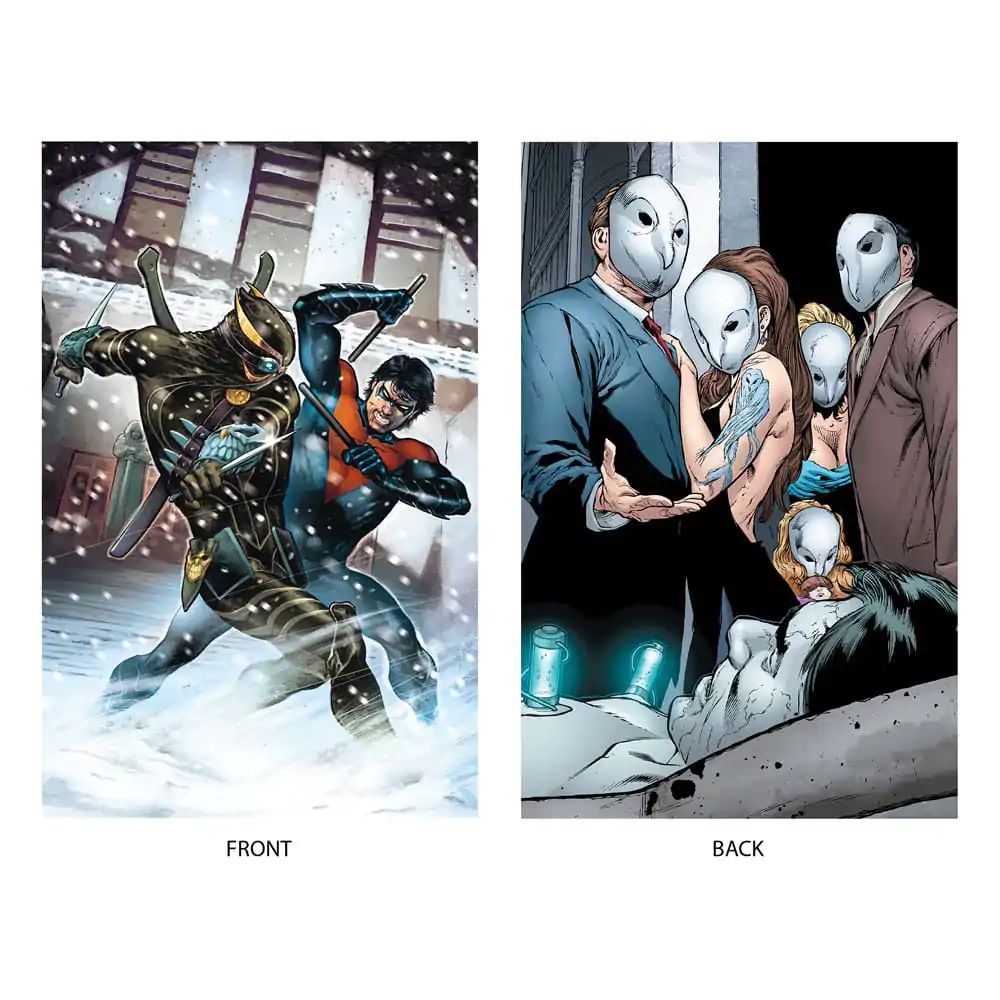 DC Multiverse Akčné figúrky 3-Pack Nightwing vs. Talon & Owl (Batman: The Court of Owls) (Gold Label) 18 cm produktová fotografia