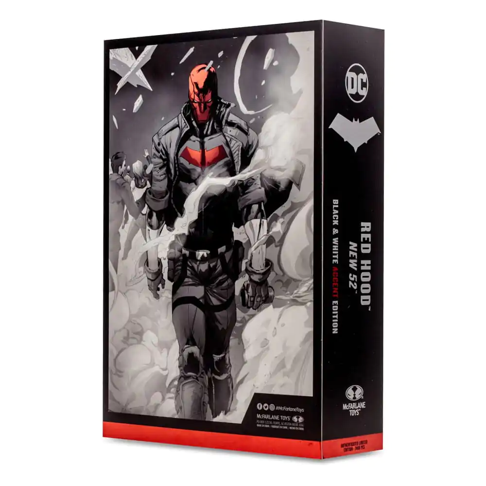 Akčná figúrka DC Multiverse Red Hood (The New 52) Black & White Accent Edition (Gold Label) 18 cm produktová fotografia
