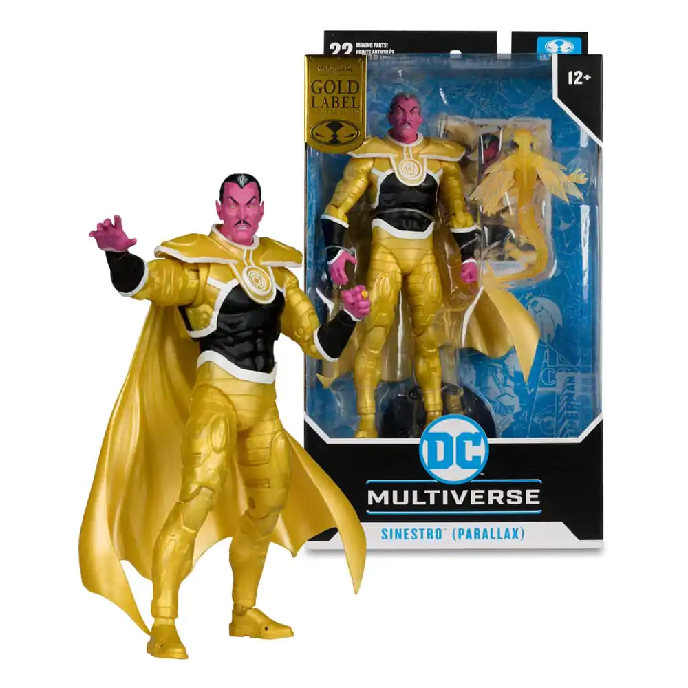 DC Multiverse Akčná Figúrka Sinestro (Parallax) (Green Lantern) (Gold Label) 18 cm produktová fotografia