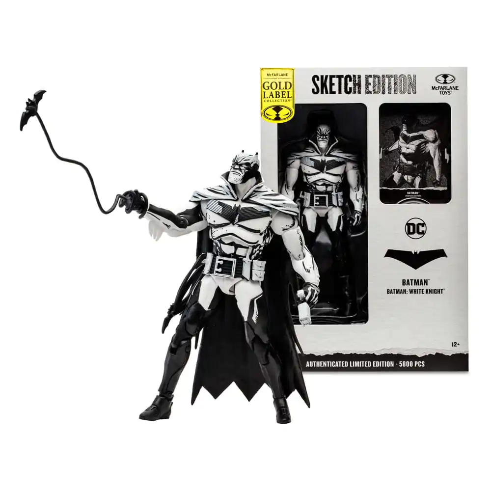 DC Multiverse akčná figúrka Sketch Edition Batman (Batman: White Knight) (Gold Label) 18 cm produktová fotografia