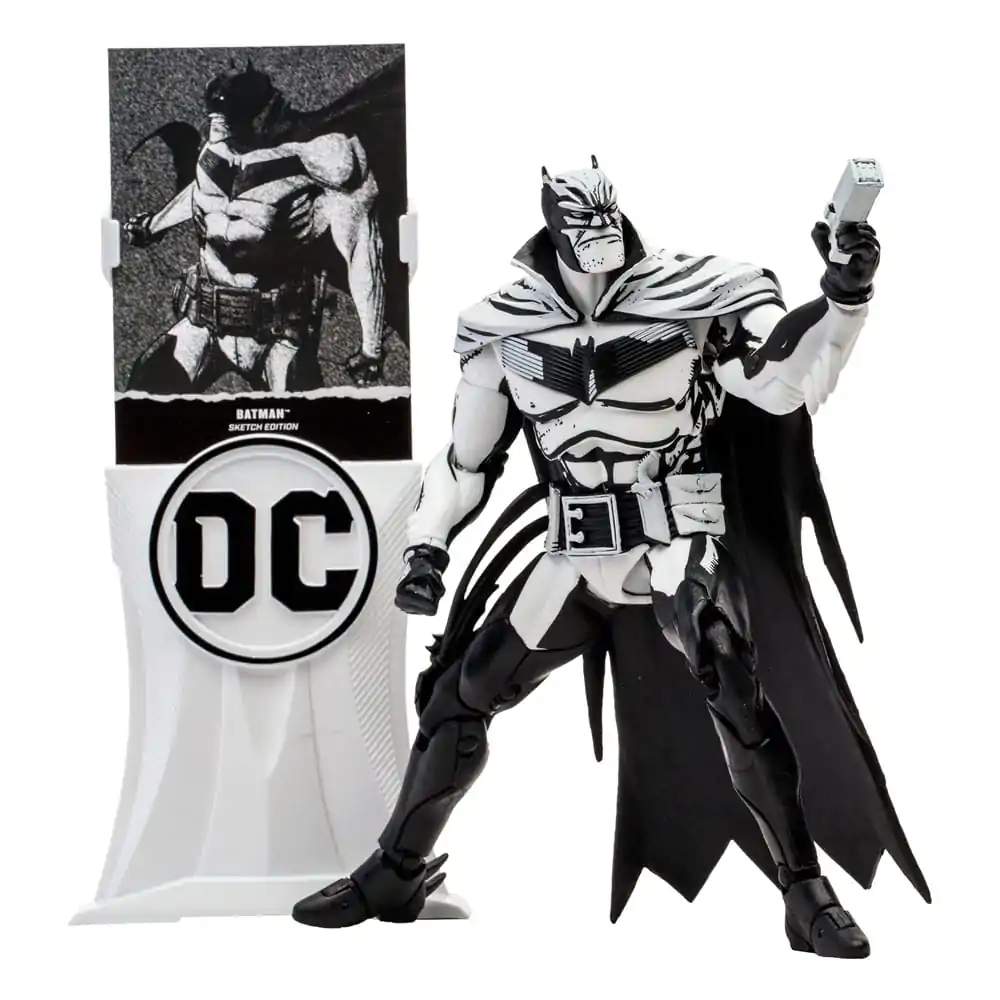 DC Multiverse akčná figúrka Sketch Edition Batman (Batman: White Knight) (Gold Label) 18 cm produktová fotografia