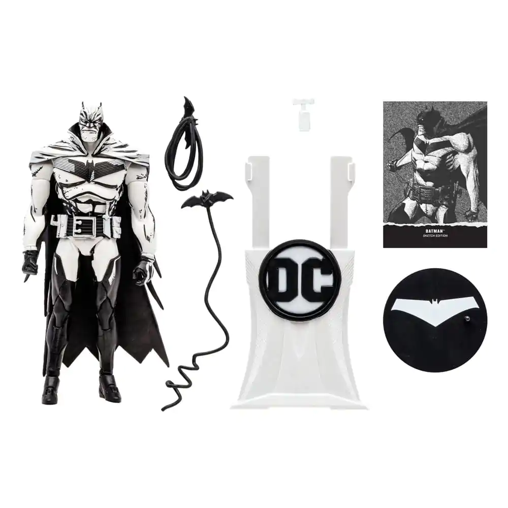 DC Multiverse akčná figúrka Sketch Edition Batman (Batman: White Knight) (Gold Label) 18 cm produktová fotografia