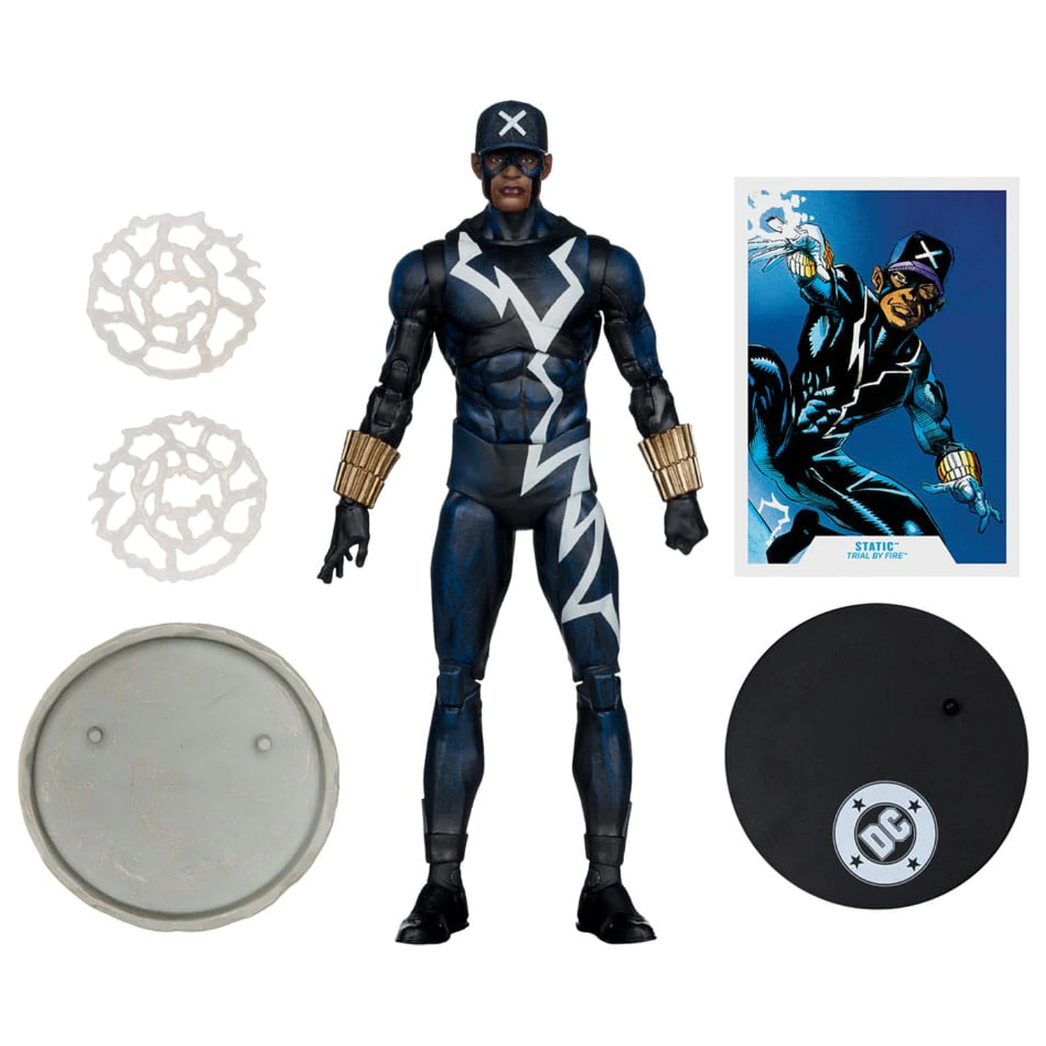 DC Multiverse akčná figúrka Static Shock (Trial by Fire) (Gold Label) 18 cm produktová fotografia
