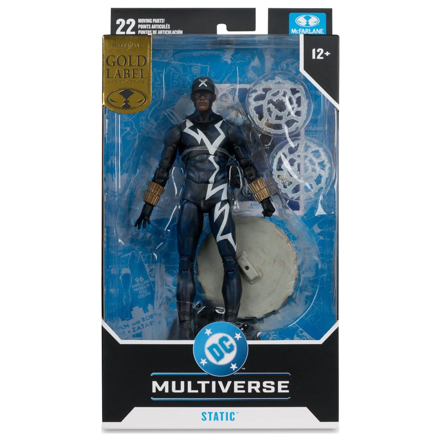 DC Multiverse akčná figúrka Static Shock (Trial by Fire) (Gold Label) 18 cm produktová fotografia
