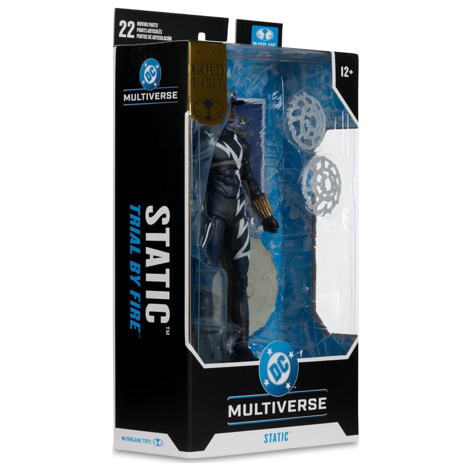 DC Multiverse akčná figúrka Static Shock (Trial by Fire) (Gold Label) 18 cm produktová fotografia