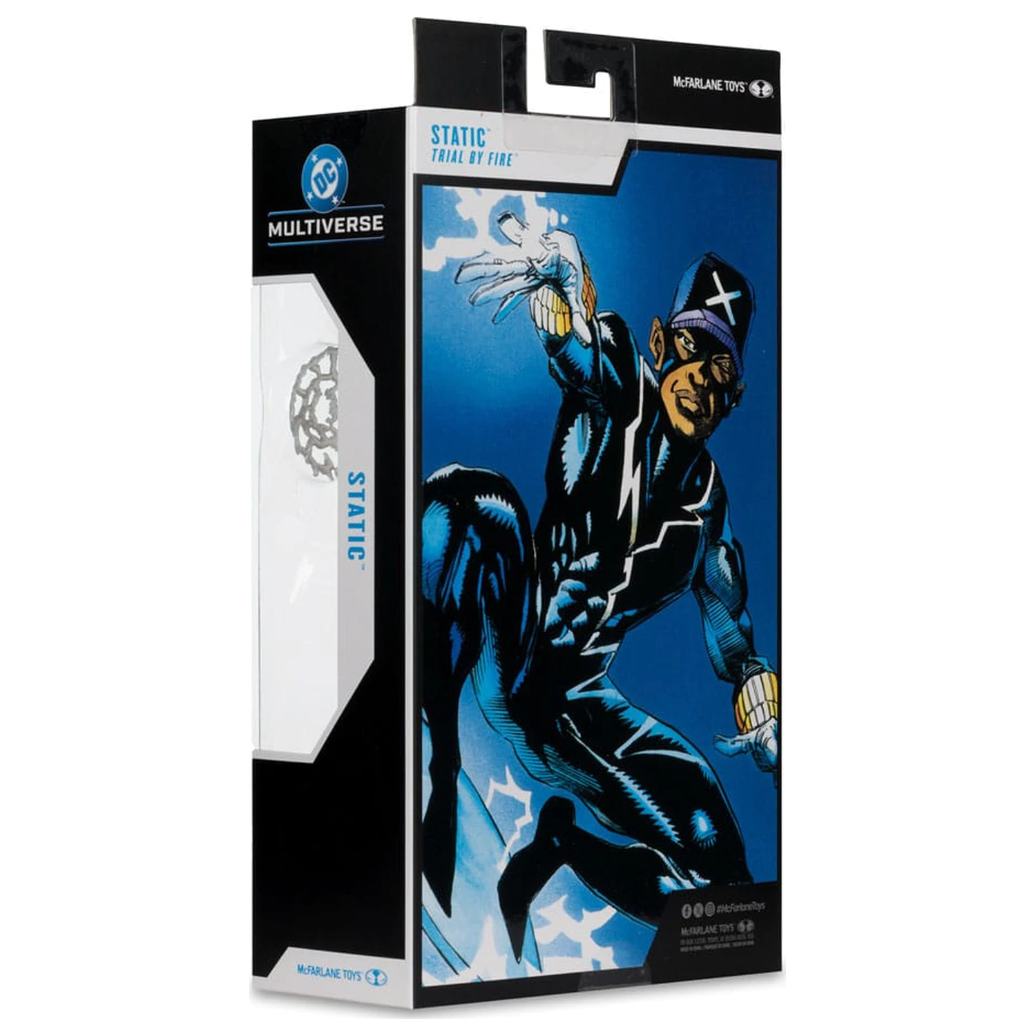 DC Multiverse akčná figúrka Static Shock (Trial by Fire) (Gold Label) 18 cm produktová fotografia