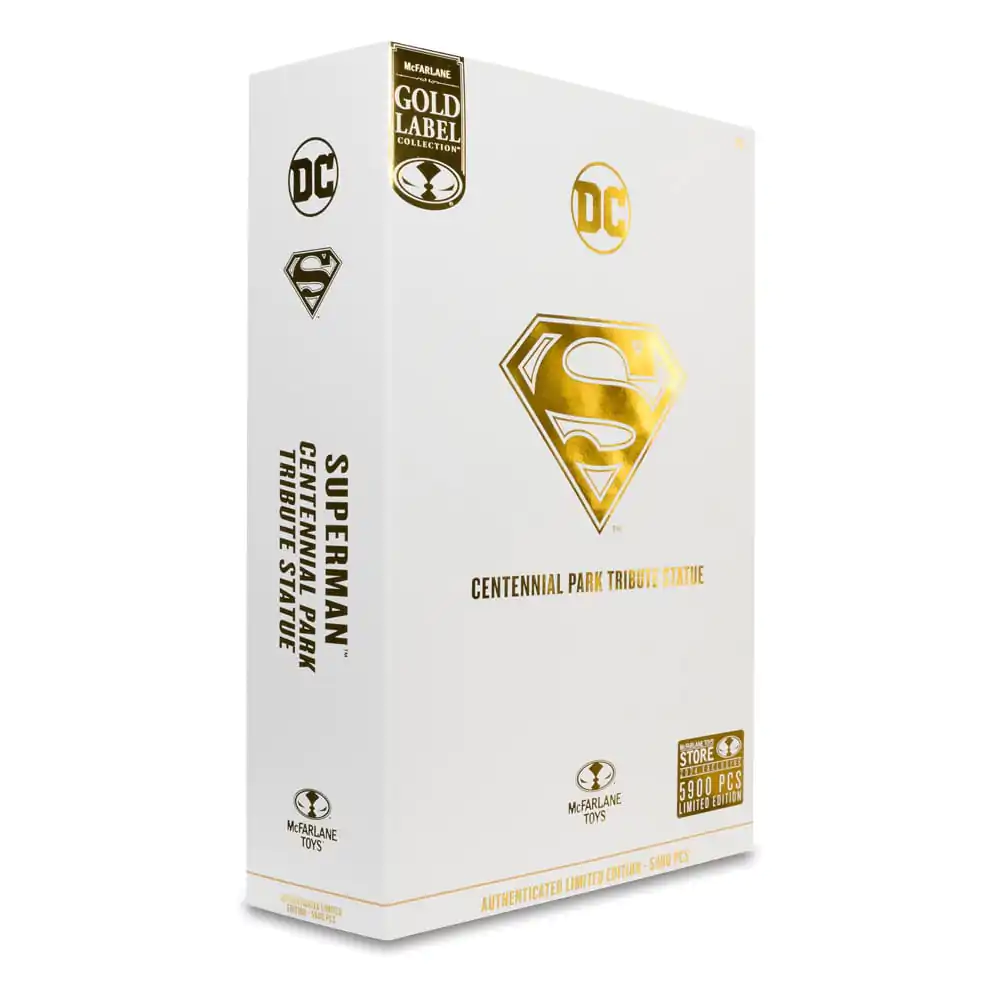 DC Multiverse Akčná figúrka Superman (Centennial Park Tribute Statue) Gold Label 18 cm termékfotó